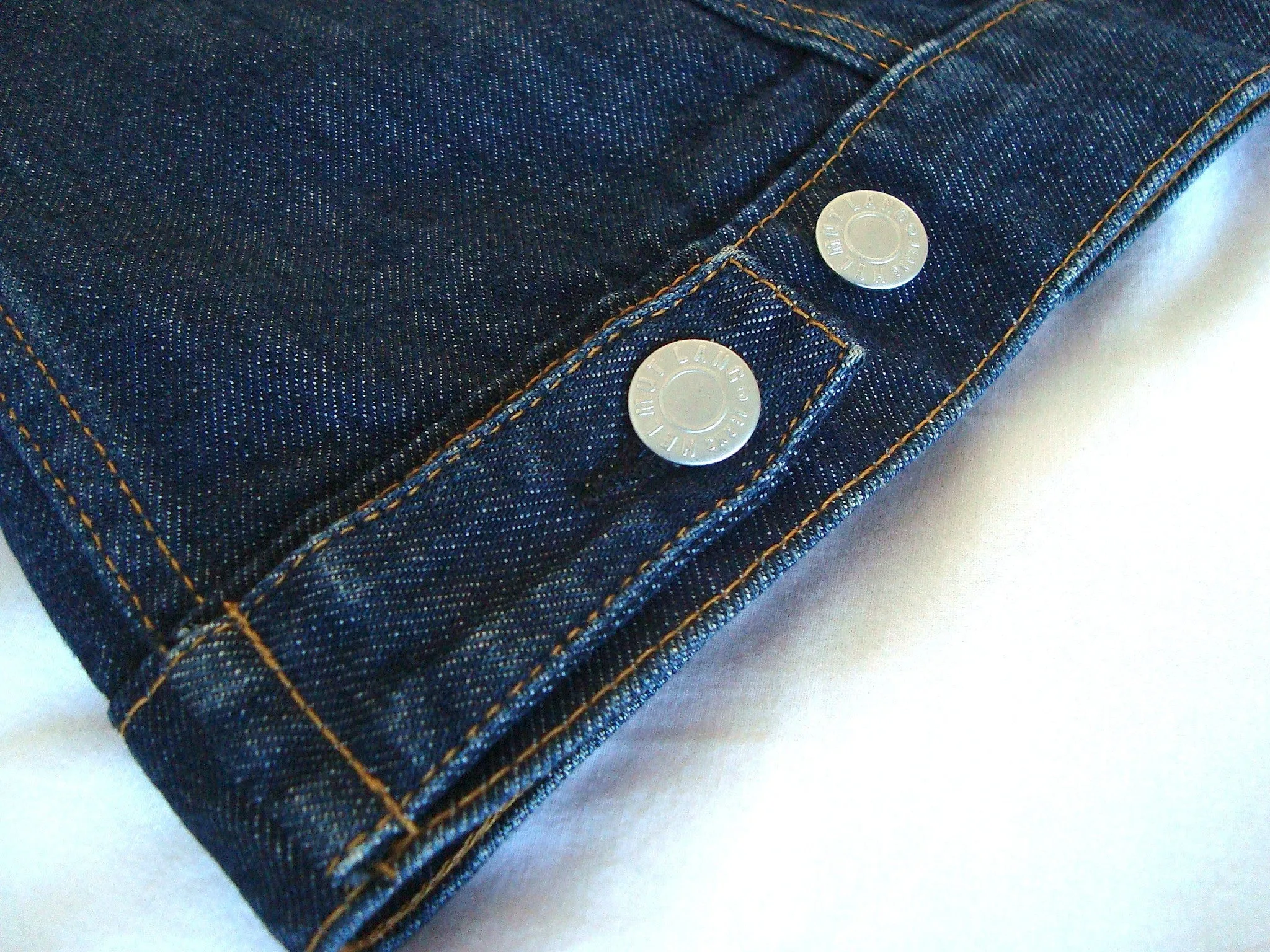 1999 Raw Denim Classic 2-Pocket Jacket