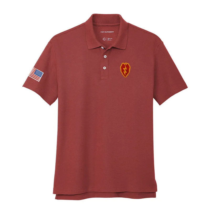 25th Infantry Cotton Blend Polo Shirt