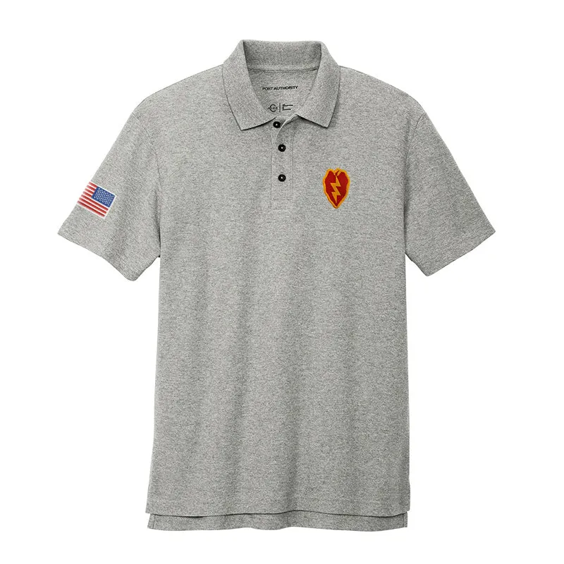 25th Infantry Cotton Blend Polo Shirt