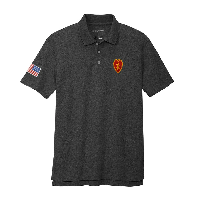 25th Infantry Cotton Blend Polo Shirt