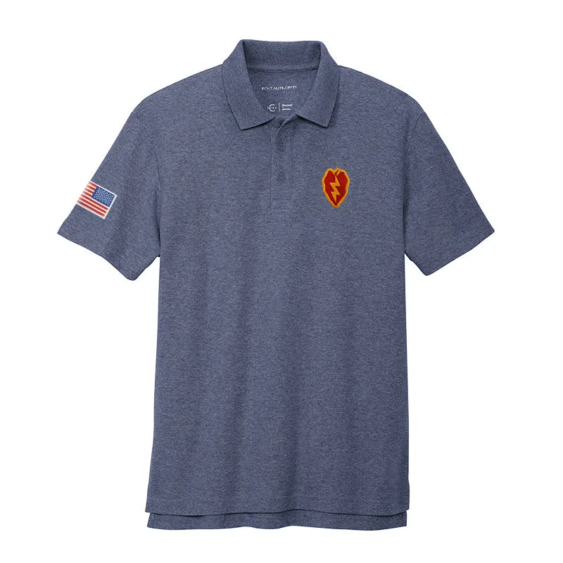 25th Infantry Cotton Blend Polo Shirt