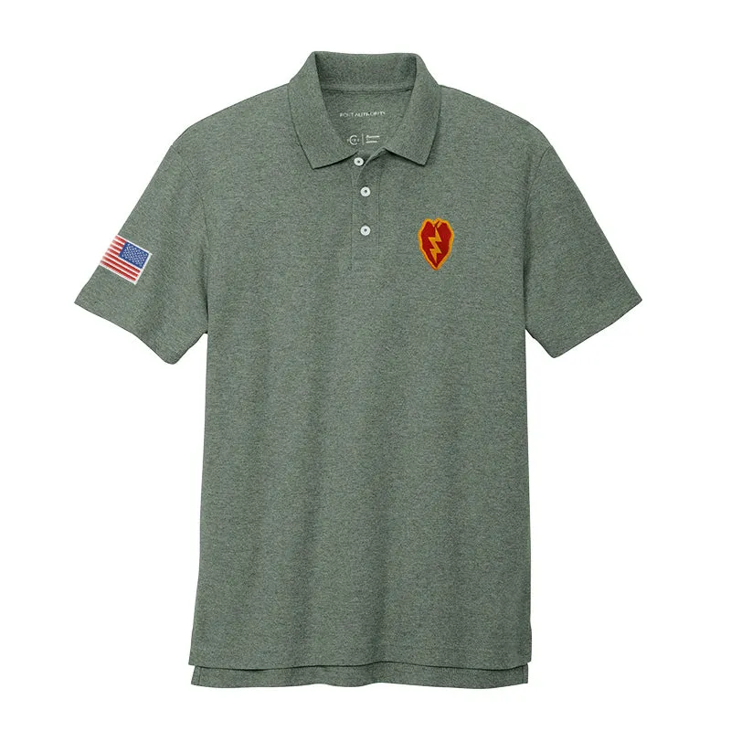 25th Infantry Cotton Blend Polo Shirt