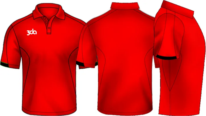 3DA Bespoke Polos, Tees, Singlets & Shorts