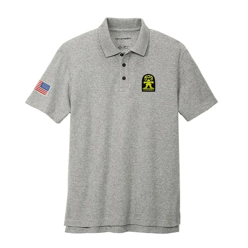 509th Infantry Cotton Blend Polo Shirt