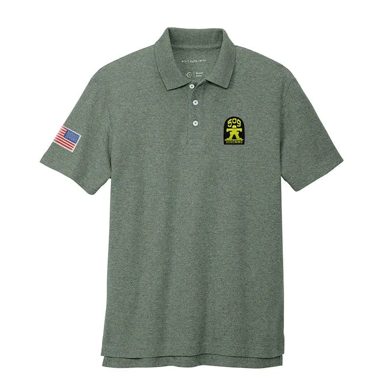 509th Infantry Cotton Blend Polo Shirt