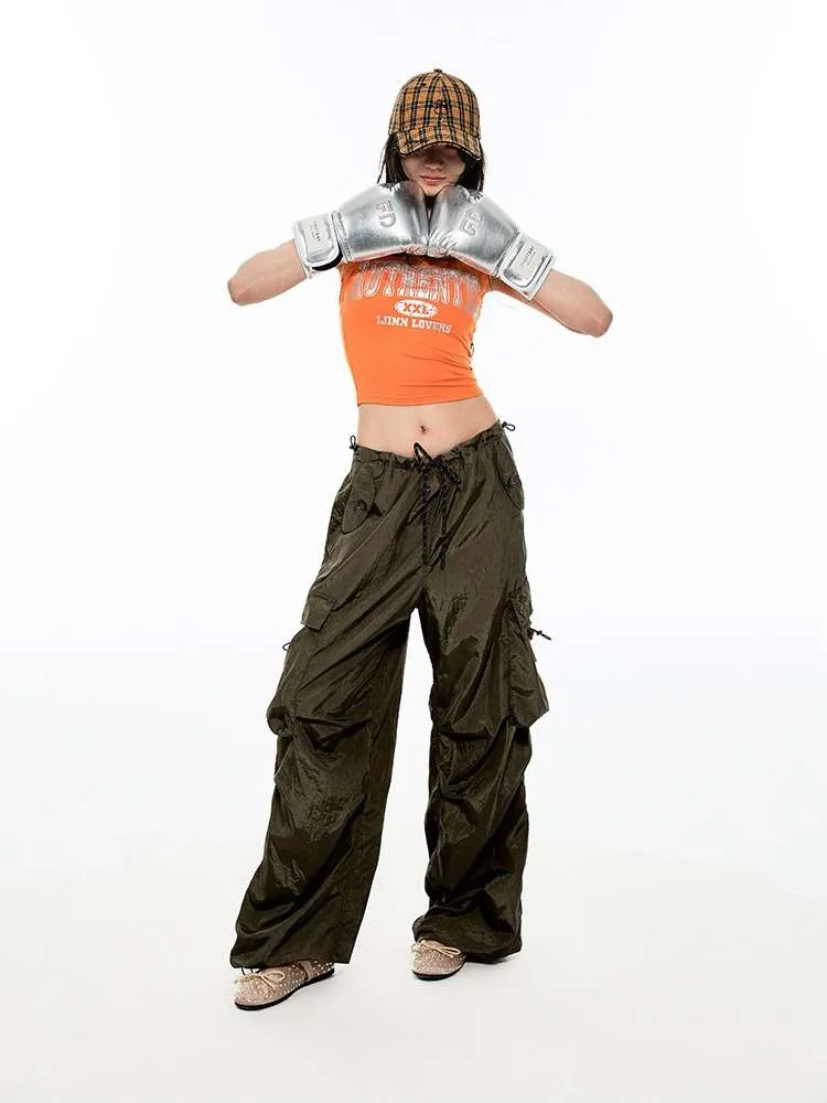 American Retro Parachute Cargo Pants【s0000009134】