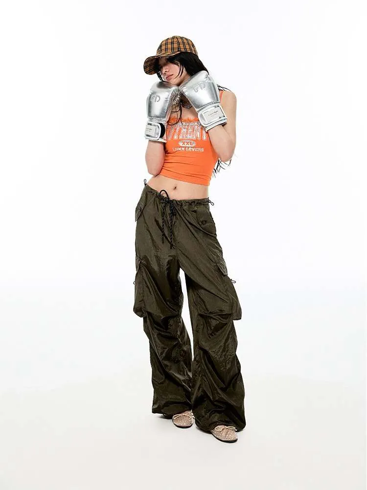 American Retro Parachute Cargo Pants【s0000009134】