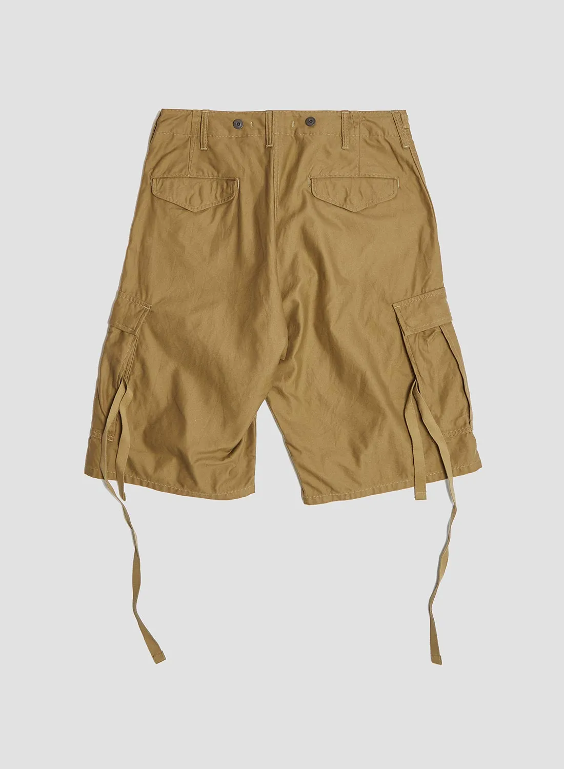 Army Cargo Shorts in Khaki