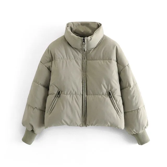 Ashoreshop Winter Trendy Short Warm Parka Coat