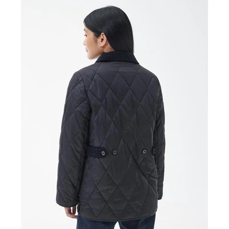 Barbour Bragar Ladies Quilted Jacket - Black/Ancient