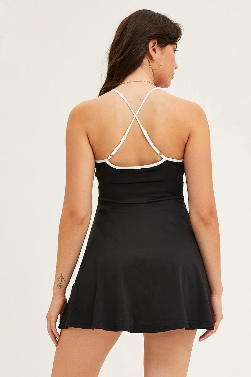 Black Activewear Dress