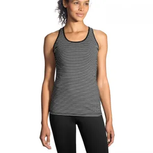 Brooks Pick Up Tank Women's B&W Stripes