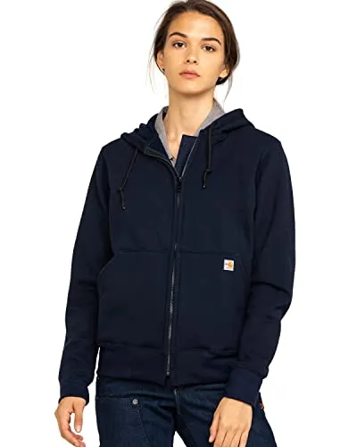 Carhartt 102690 Women's Flame Resistant Heavyweight Hooded Zip Sweatshirt