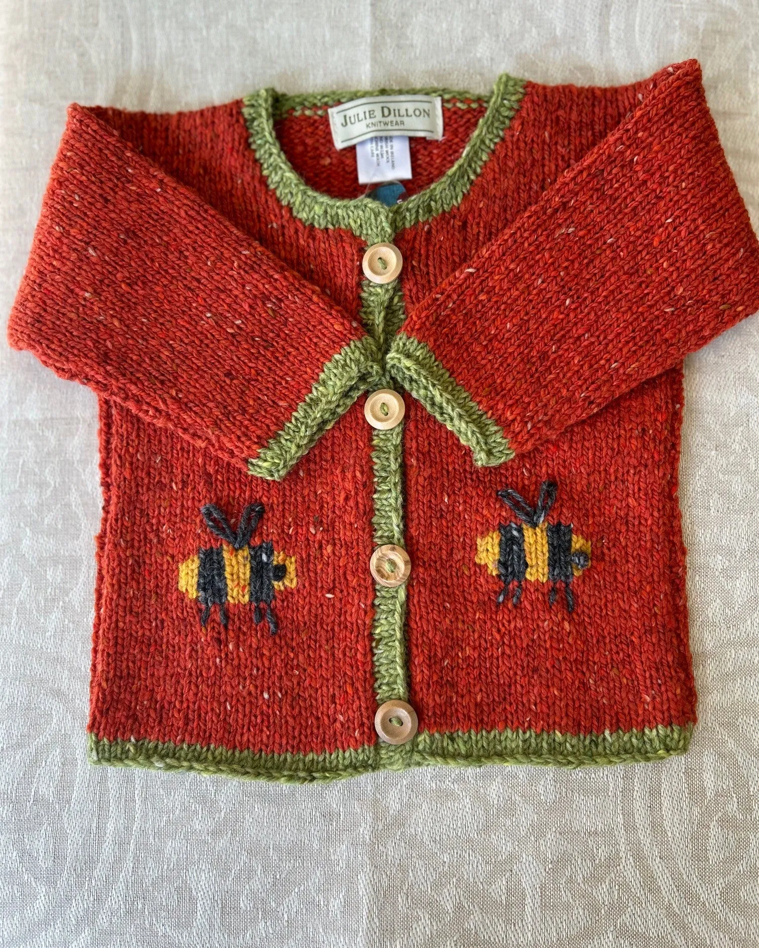 Children's Merino Wool Cardigans by Julie Dillon