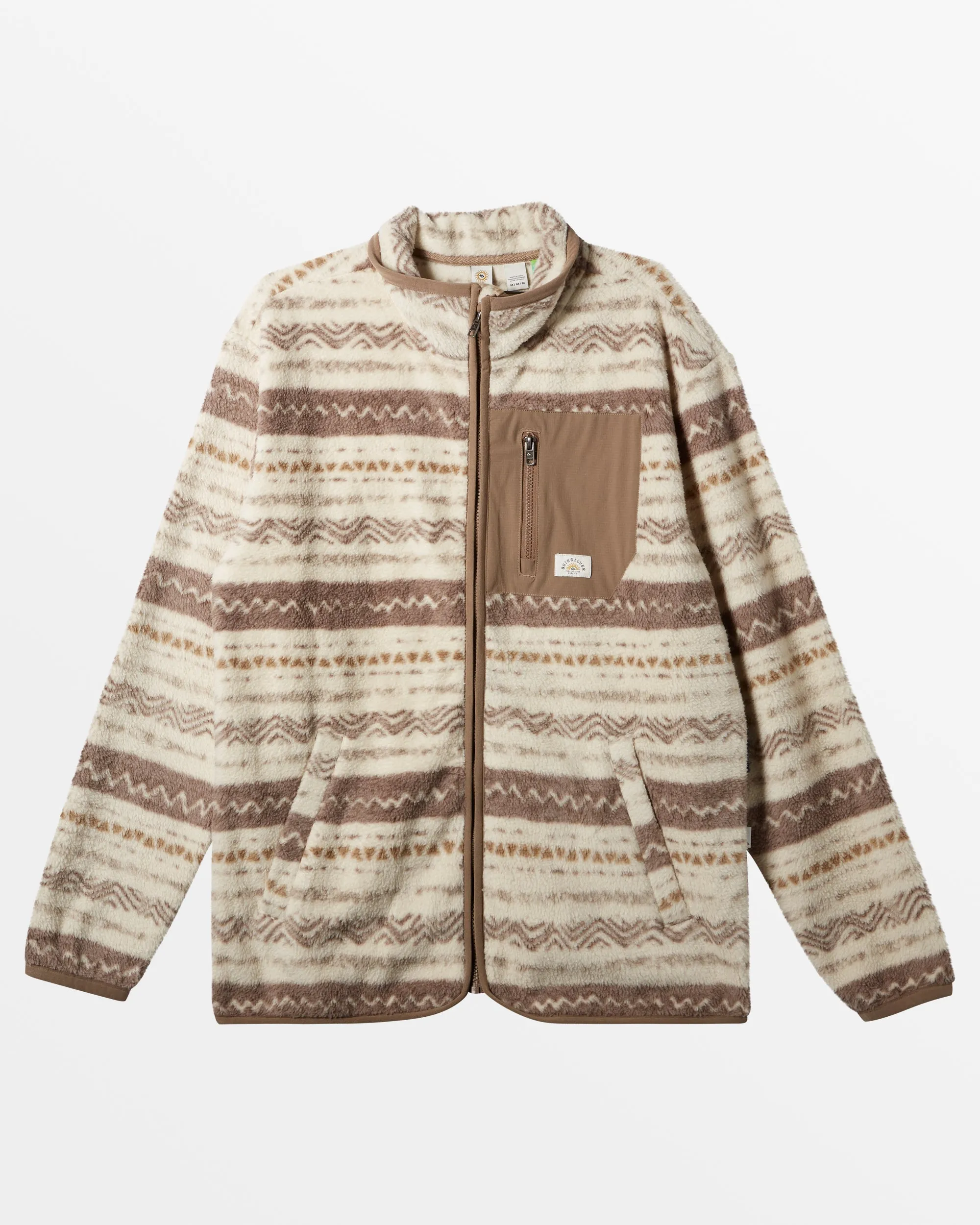 Clean Coasts Zip-Up Fleece - Birch Playa Mesa