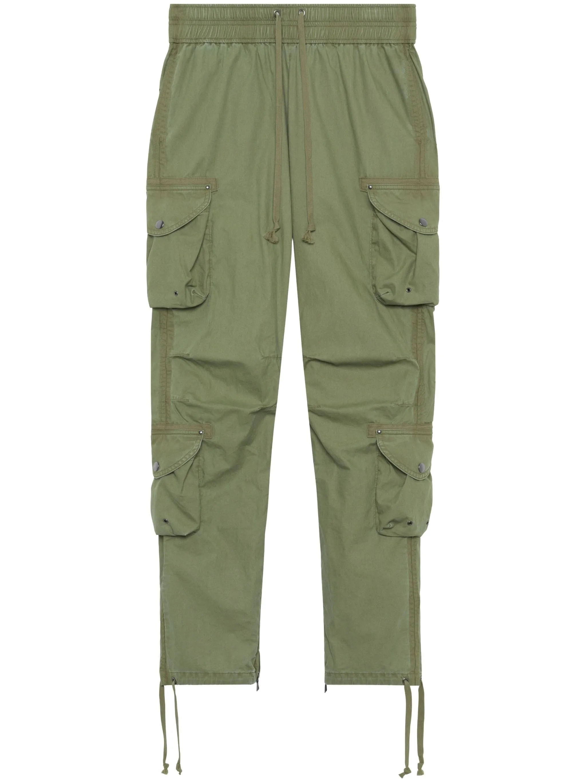 DECK DART DETAILING WAISTBAND COTTON CARGO PANTS