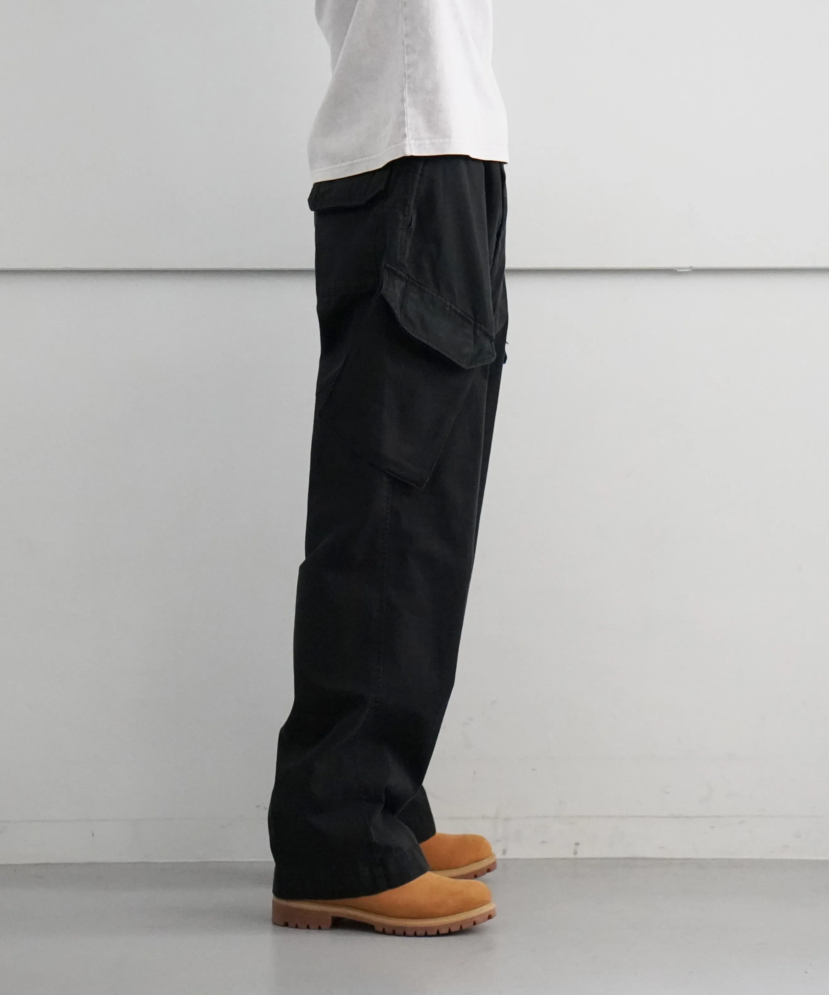 DEVINUSAGE ISLAND CARGO PANTS XXX1 "Black"