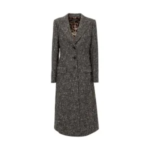 Dolce & Gabbana Brown Wool Jackets & Coat