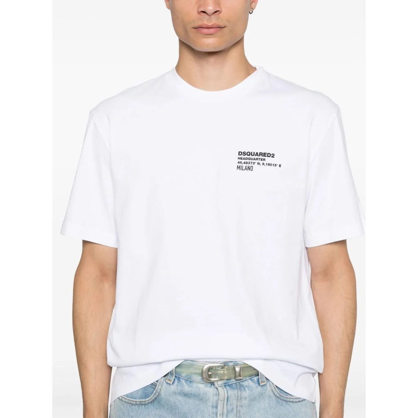 Dsquared2 T-shirts and Polos White