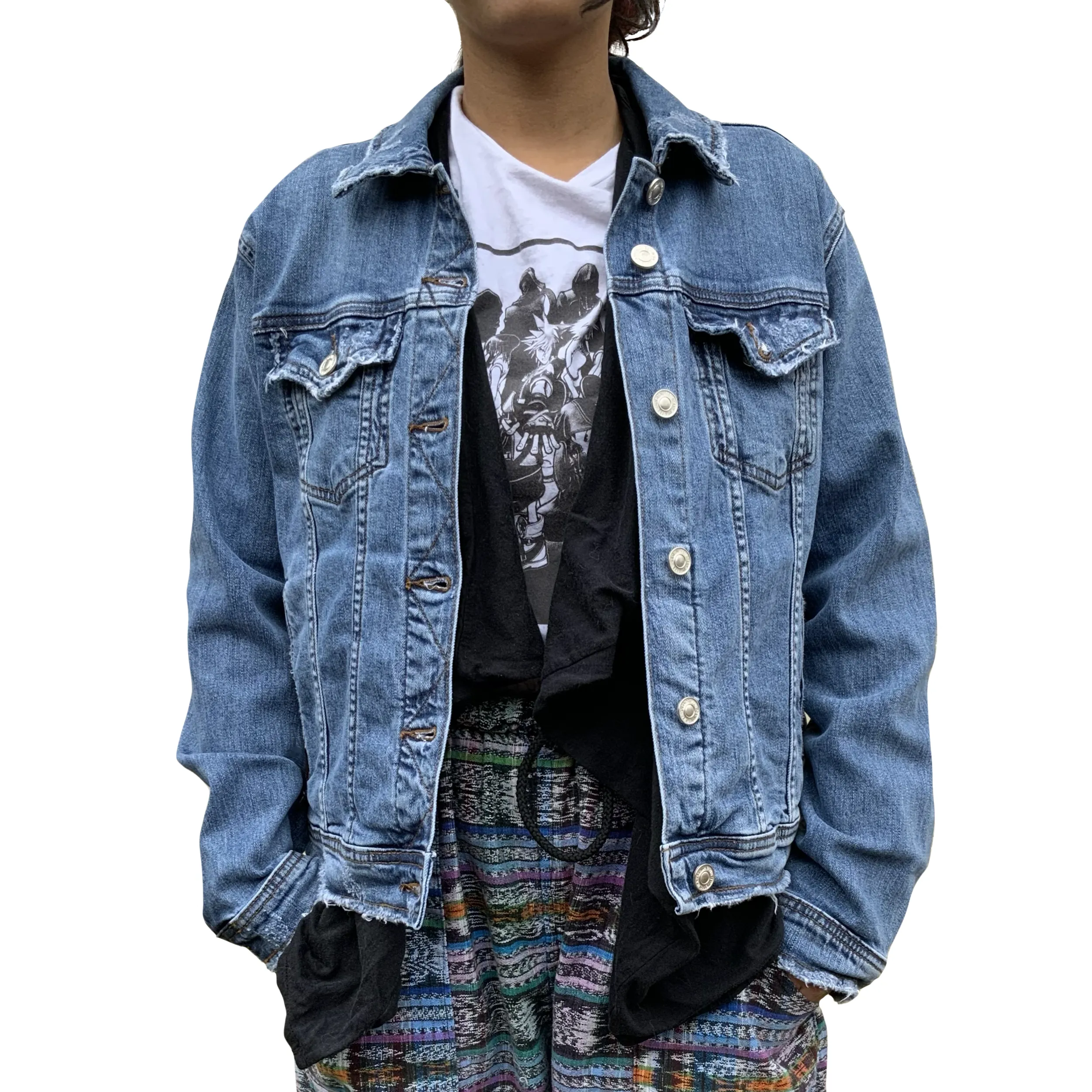 Dynamic Denim Jacket