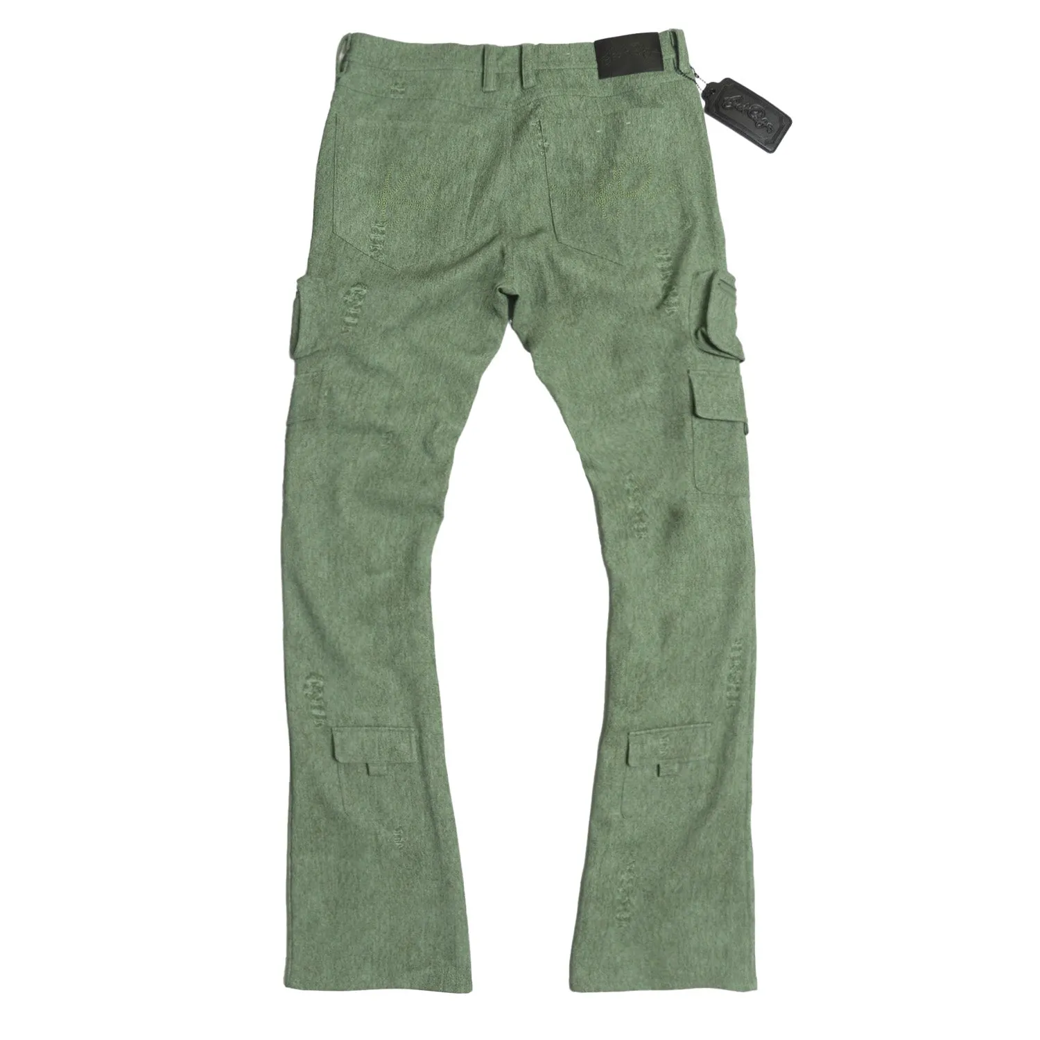 F2789 CASA DE PU Pants - Green