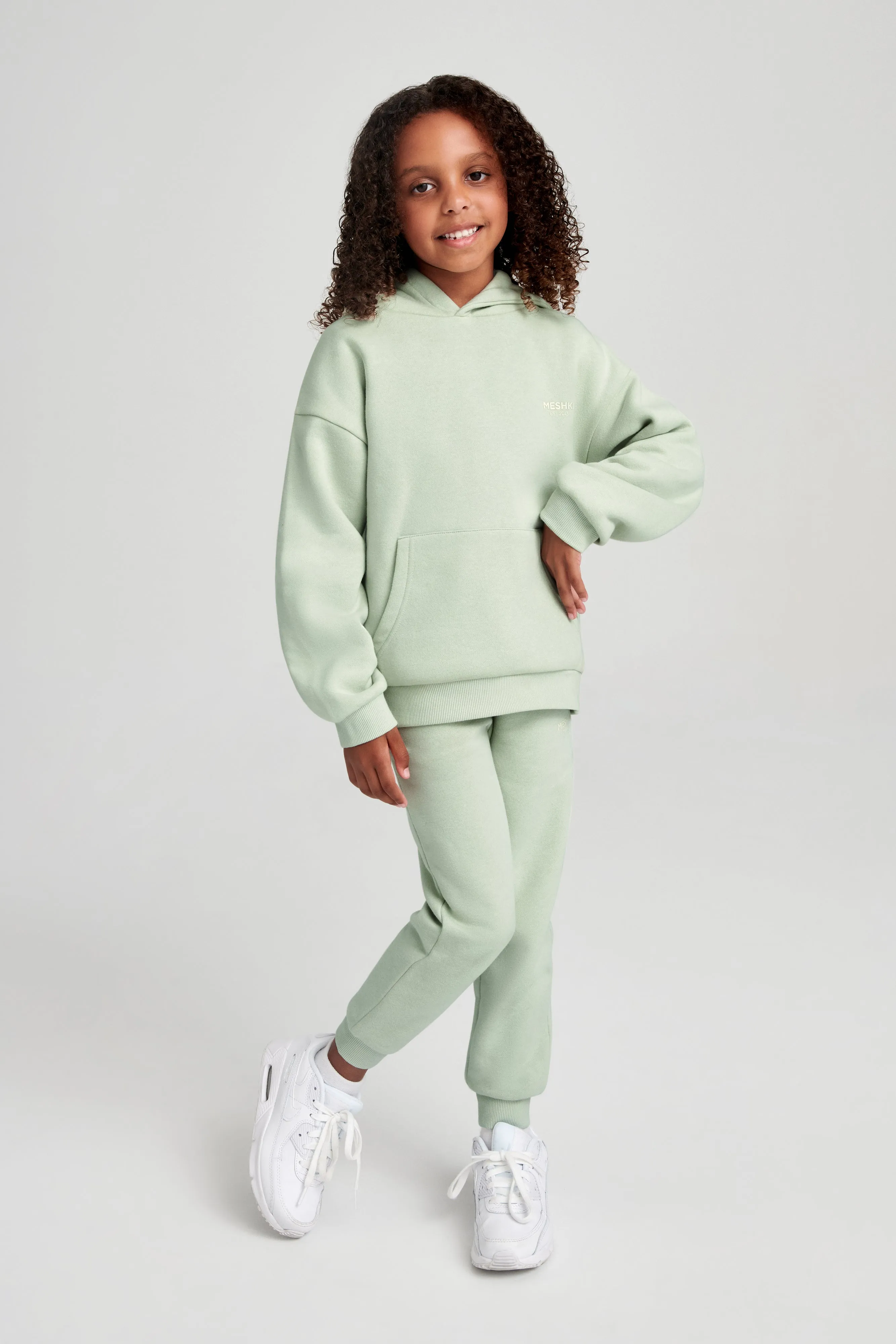 Frankie Kids Unisex Jogger - Light Sage