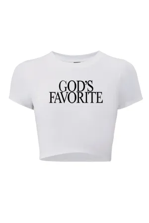 God's Favorite Tee (White)