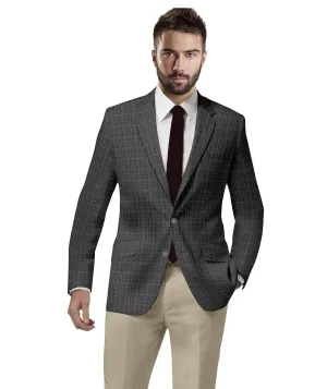 Grey Checks Sports Jacket