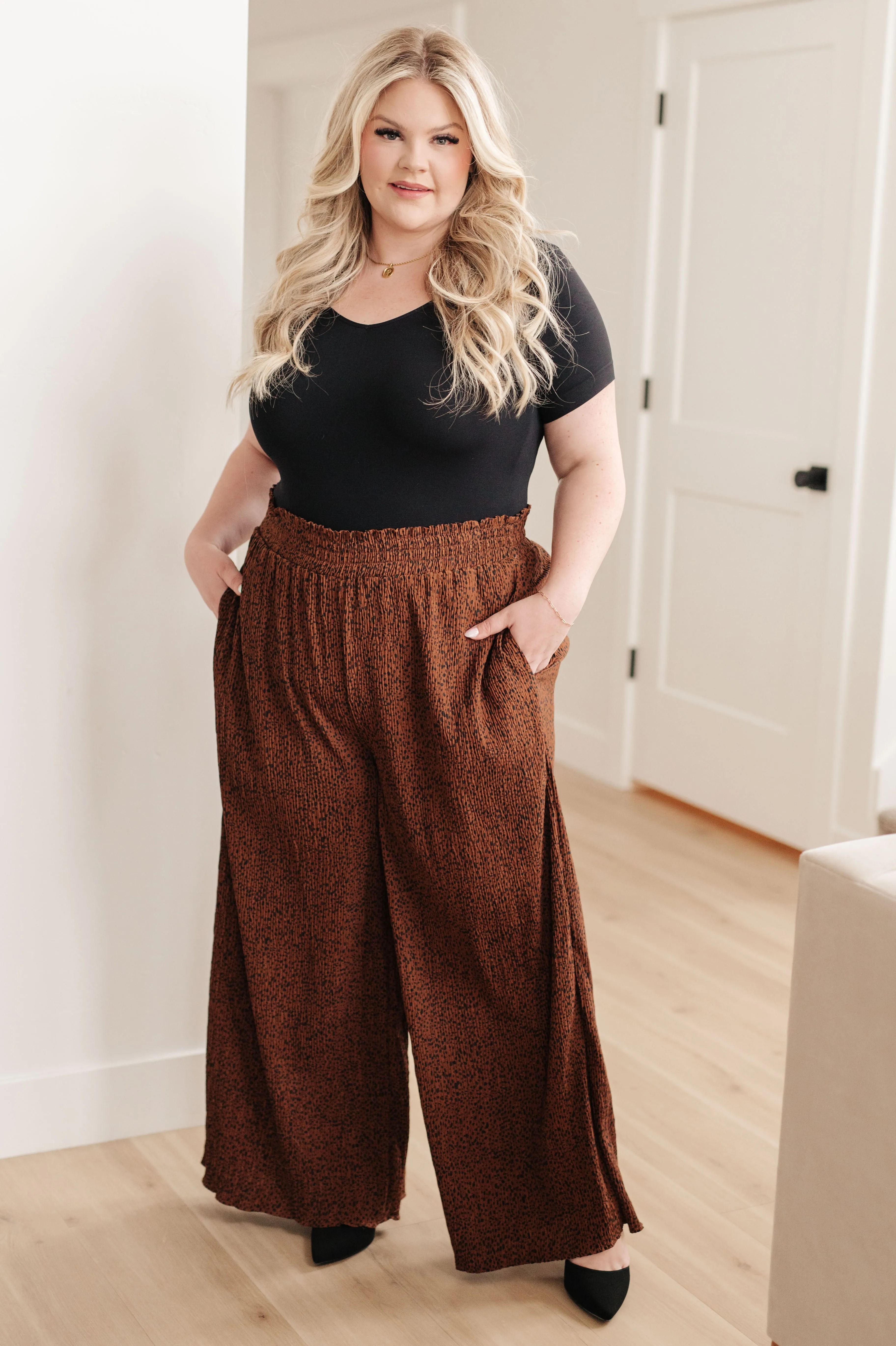 Hansel High Rise Wide Leg Pants