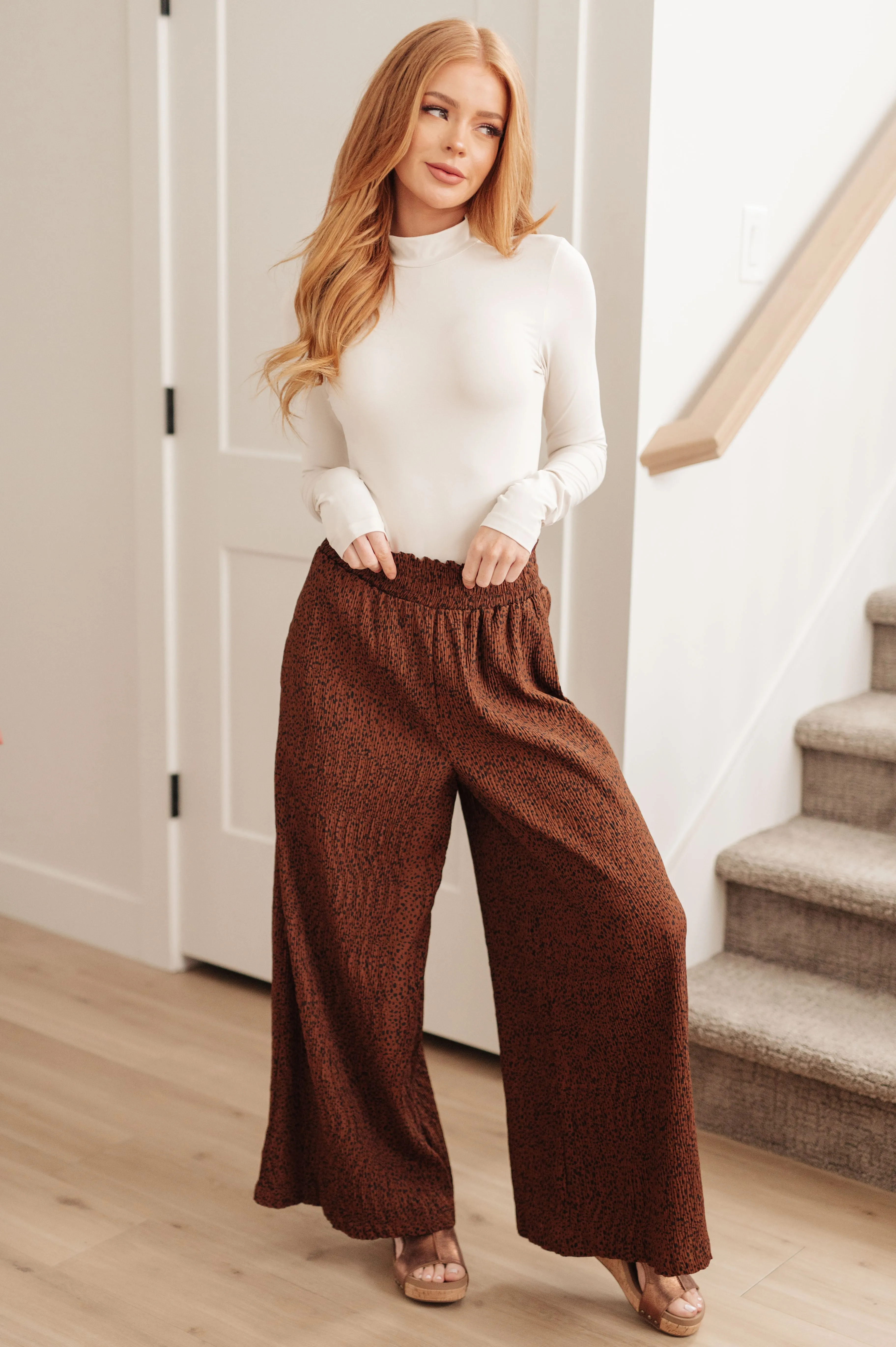 Hansel High Rise Wide Leg Pants