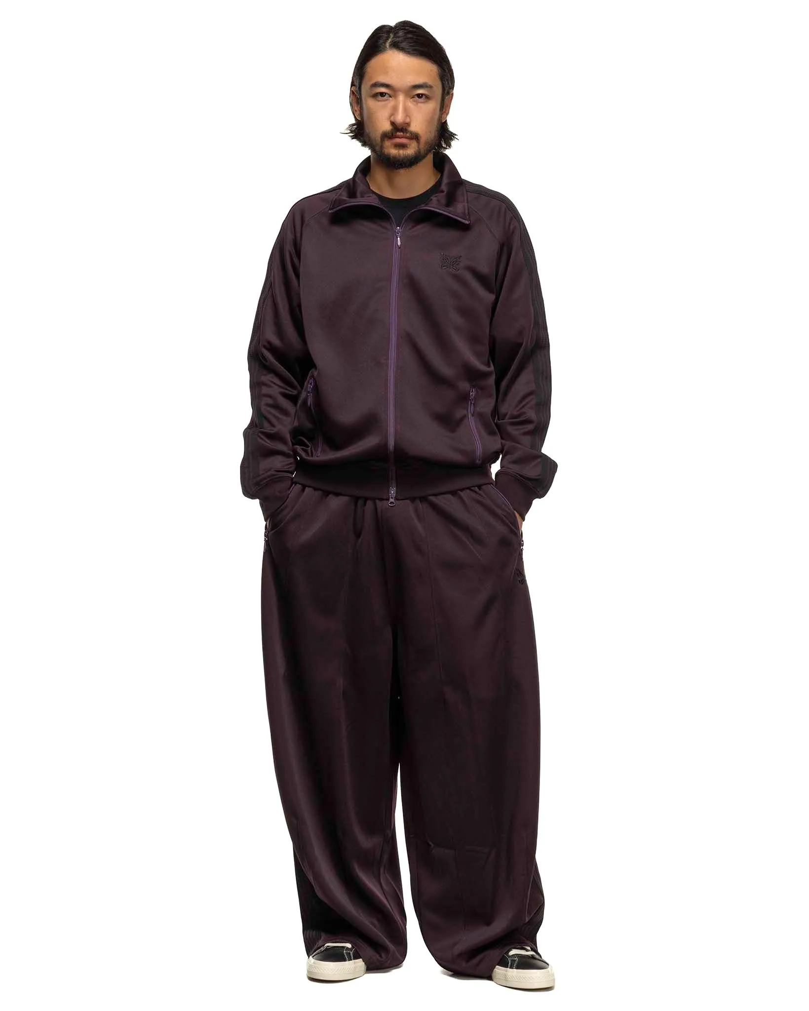 H.D. Track Pant - Poly Smooth Dark Purple