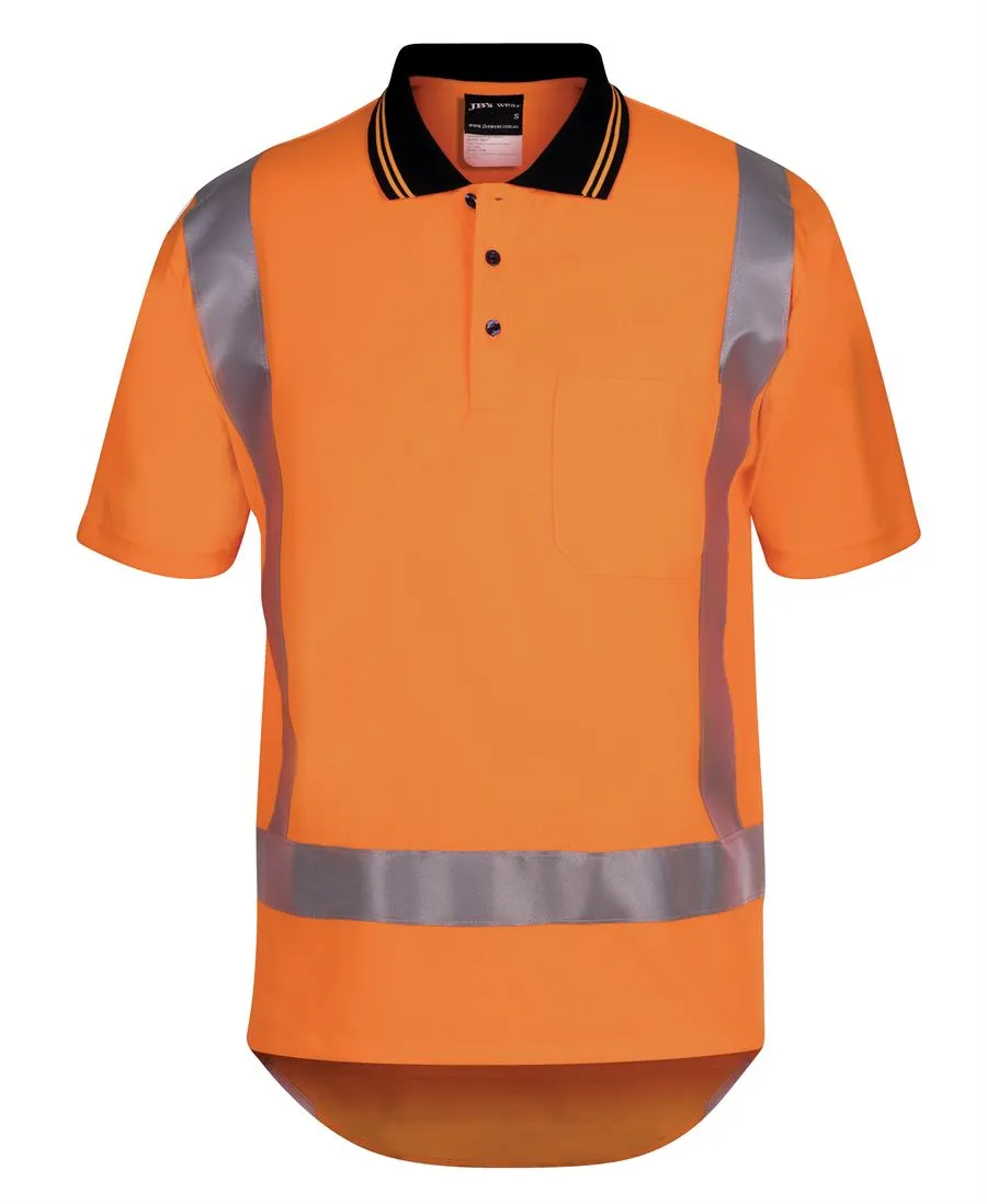 Hi Vis (D N) S/S Non Cuff TTMC-W Traditional Polo