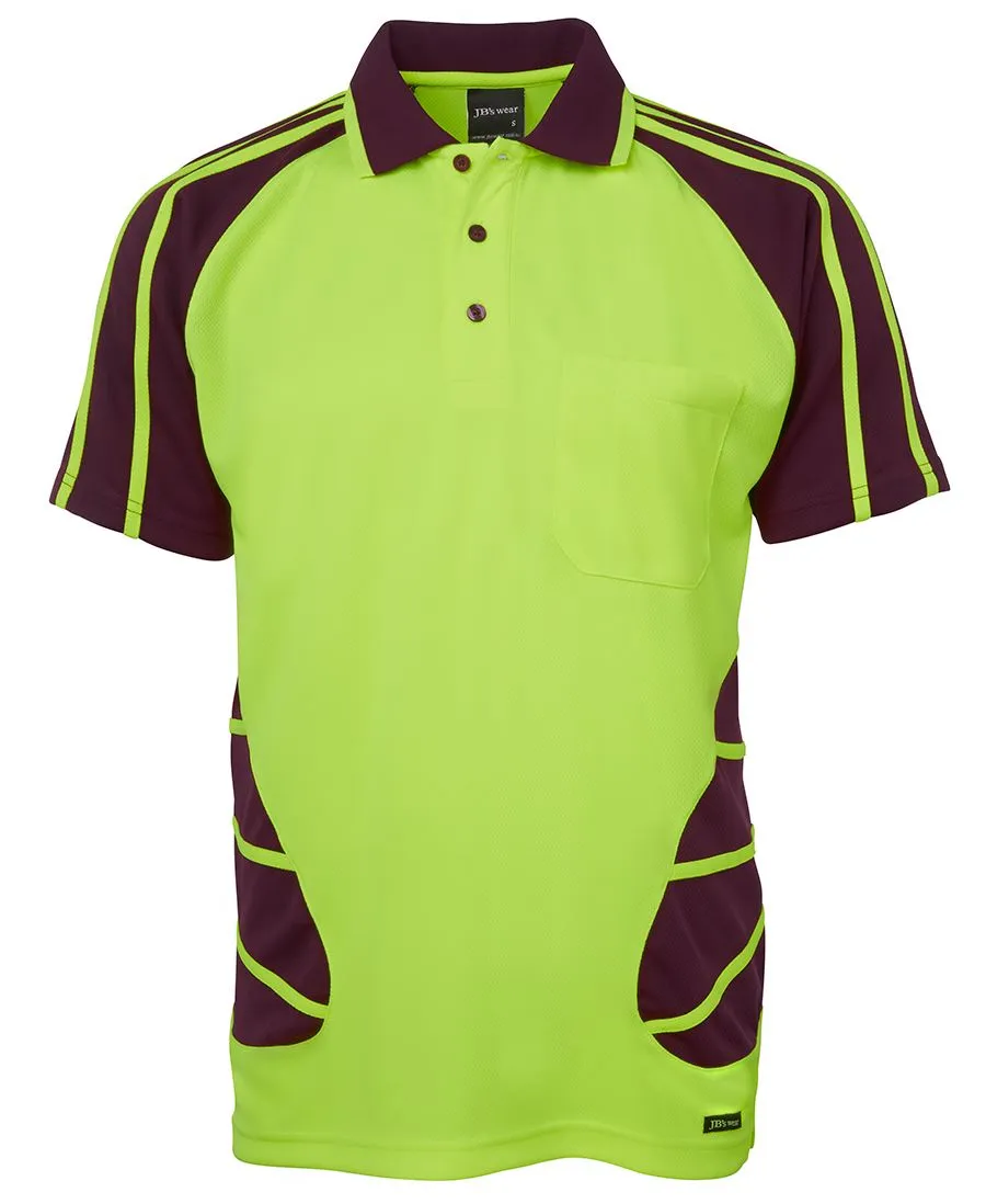 Hi Vis S/S Spider Polo