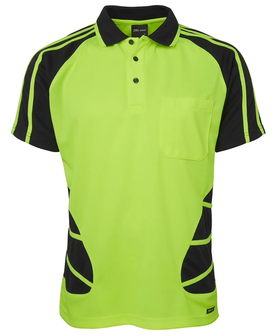 Hi Vis S/S Spider Polo