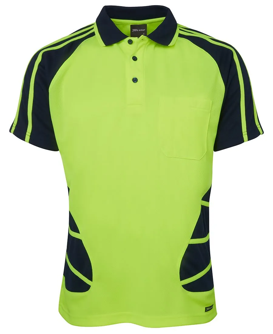 Hi Vis S/S Spider Polo