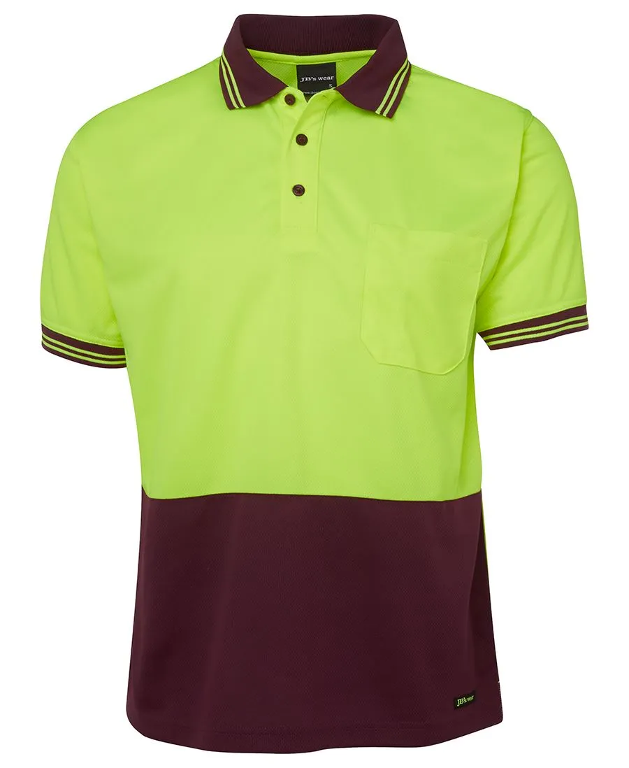 Hi Vis S/S Traditional Polo