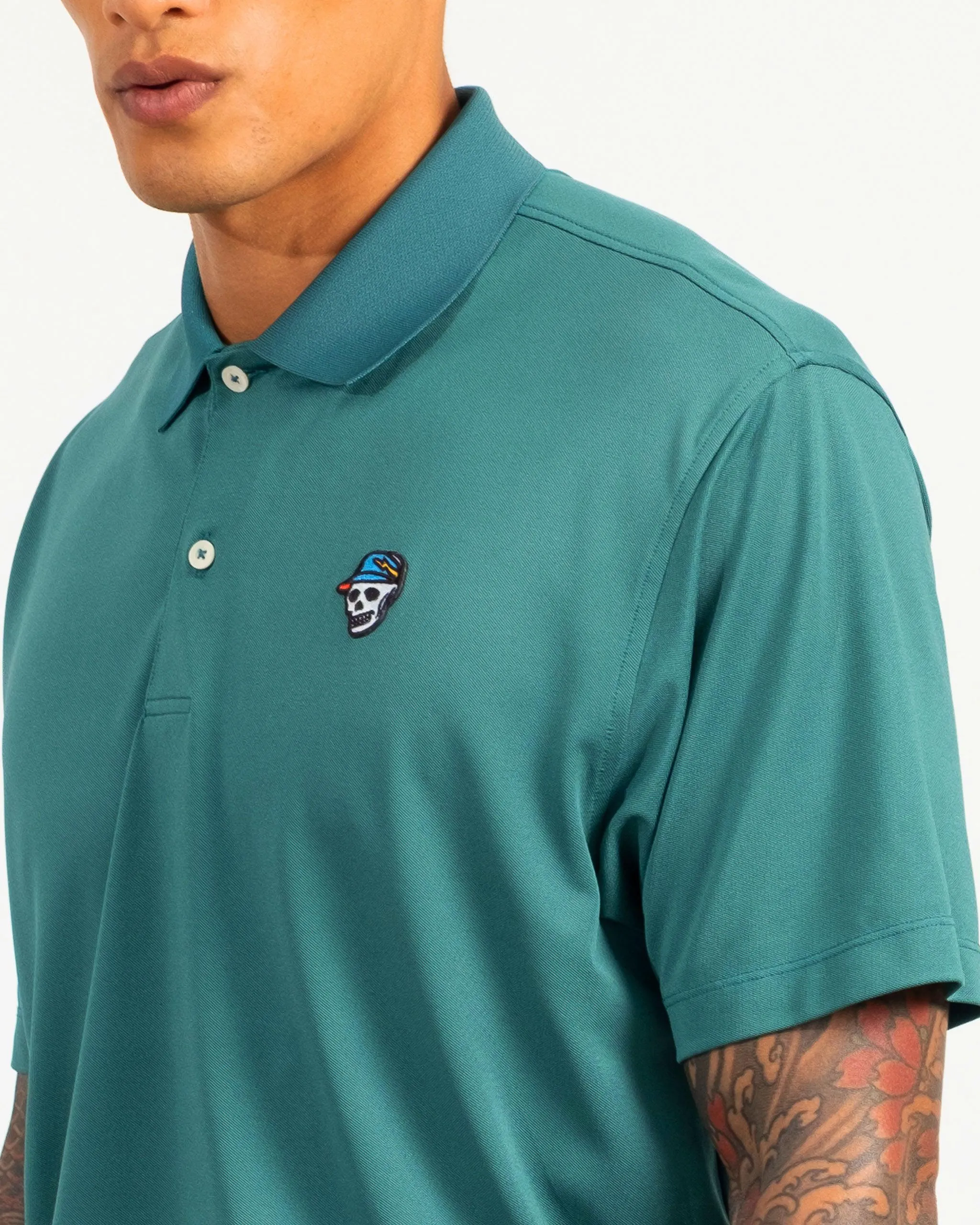 Icon Polo - Alpine Green