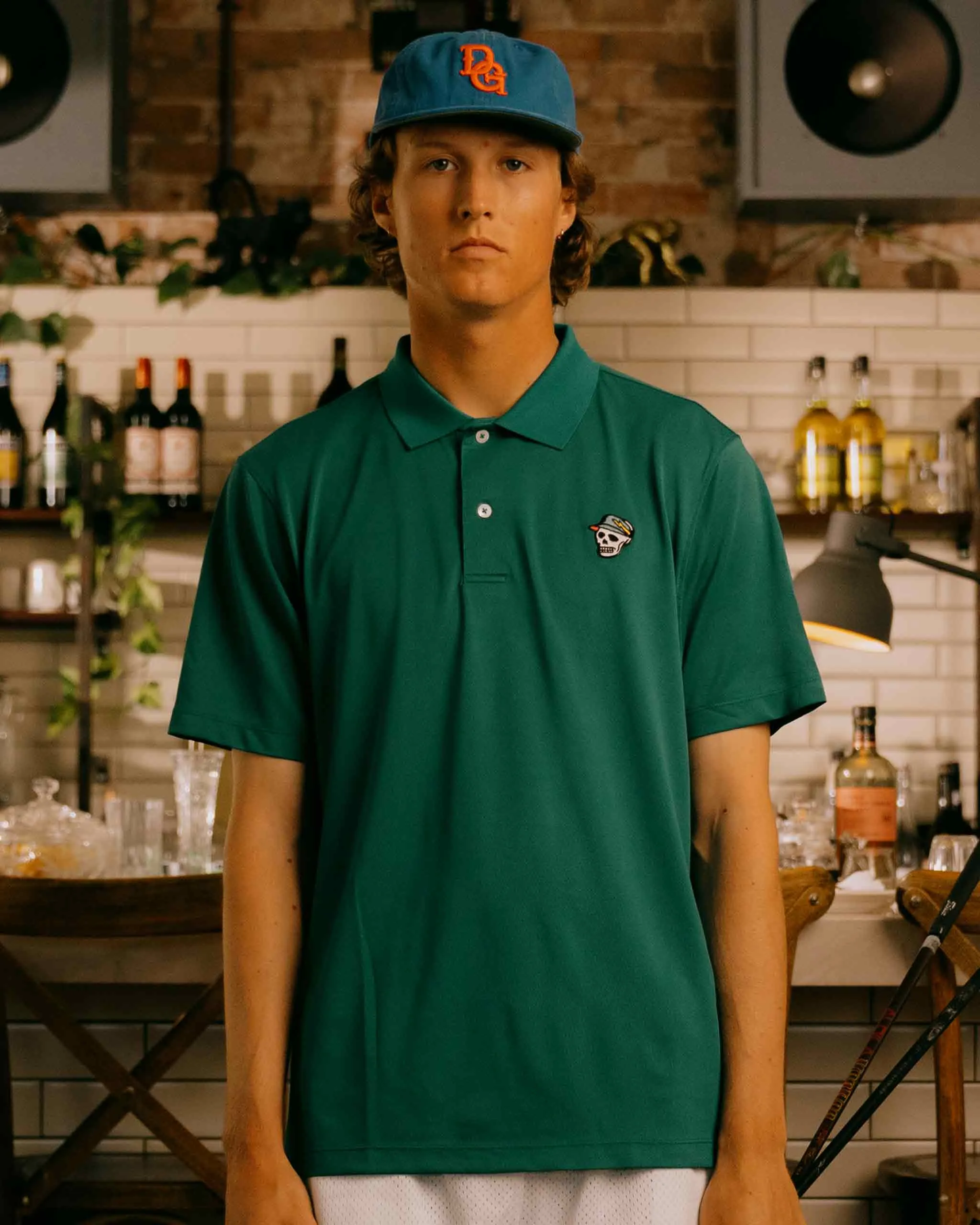 Icon Polo - Alpine Green