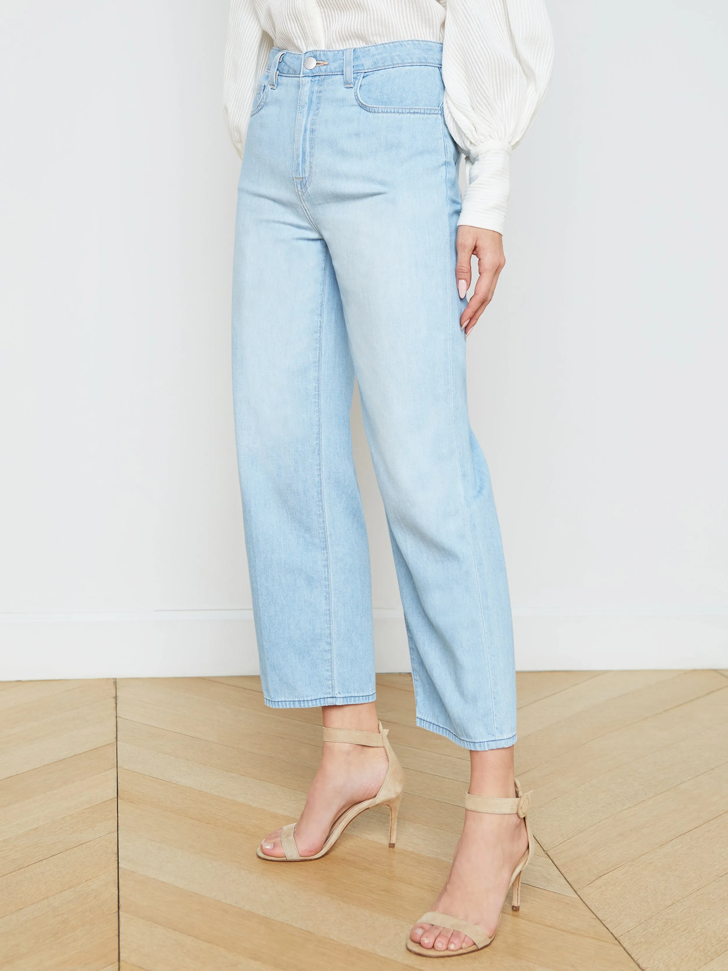 June Cropped Stovepipe Jean