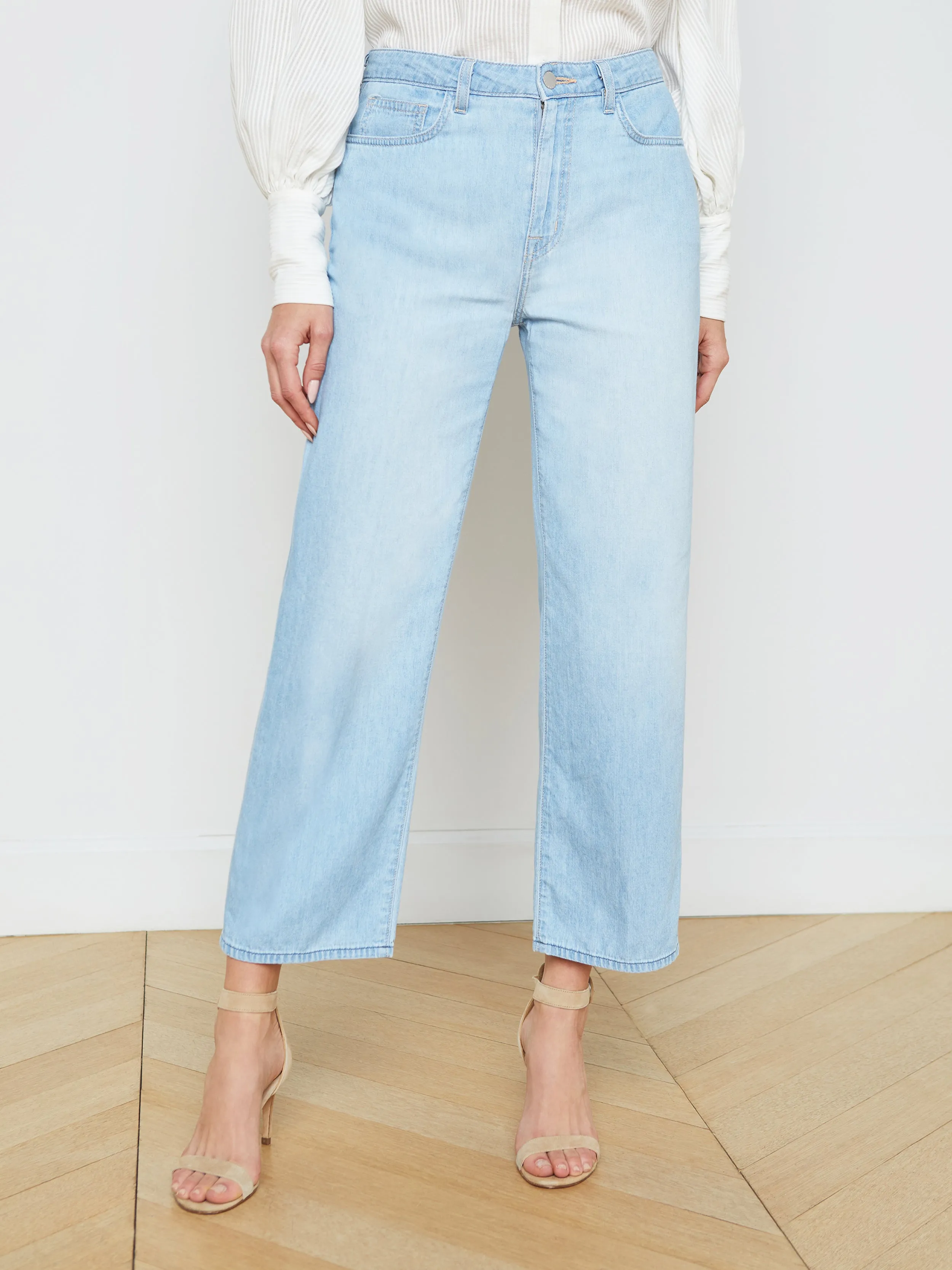 June Cropped Stovepipe Jean