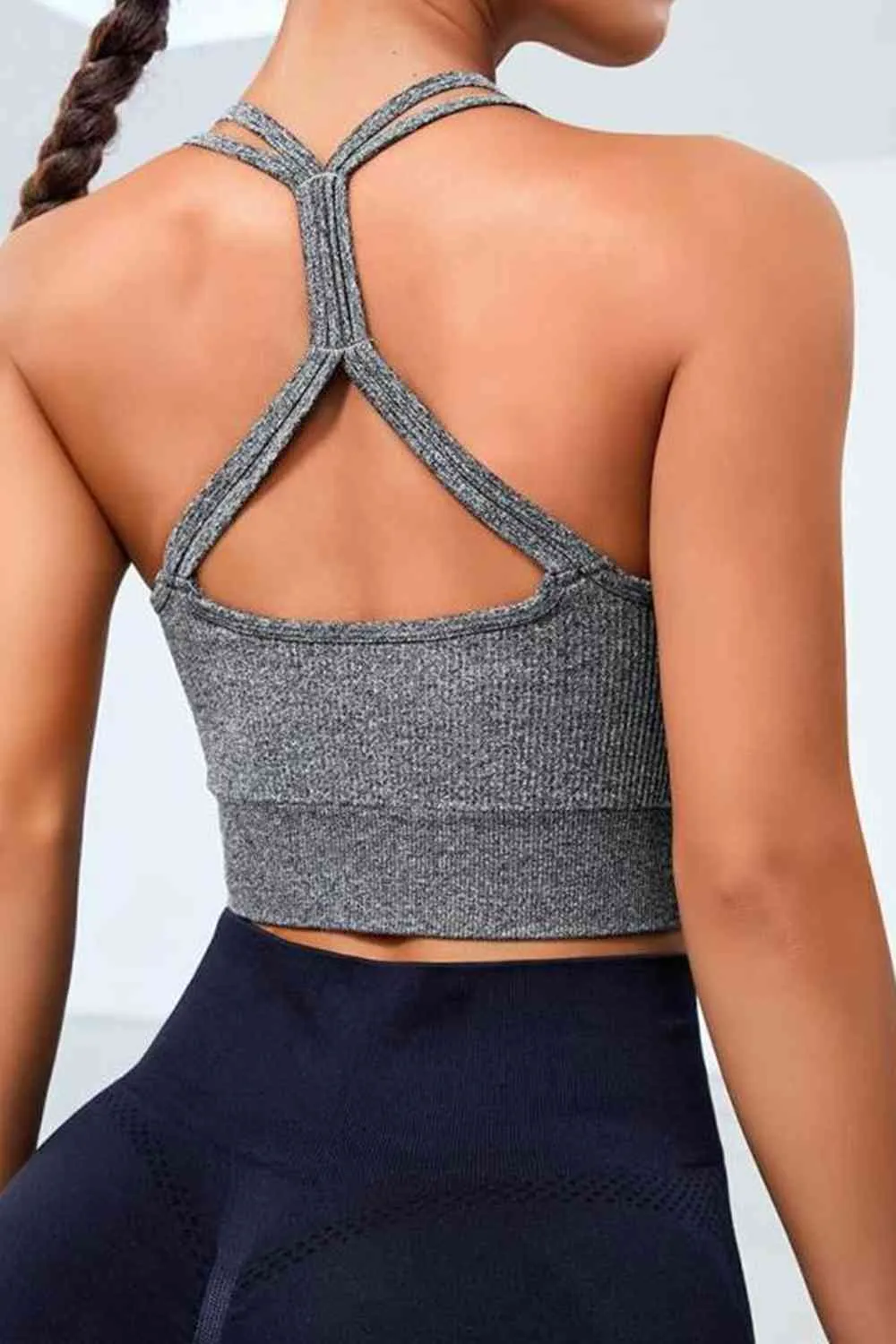 Ladies - Tank Top - Open Back Sports Tank