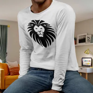 Lion head graphic t-shirt for men