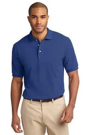 Mack - Port Authority Pique Knit Logo Polo (K420)