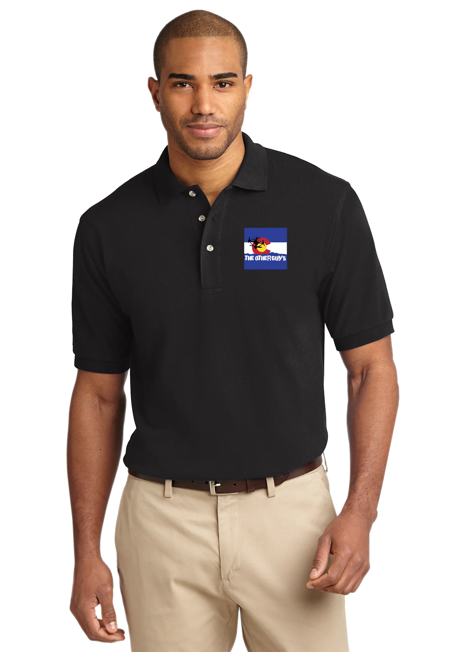 Mack - Port Authority Pique Knit Logo Polo (K420)