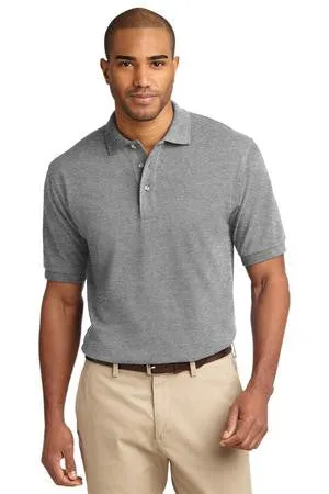 Mack - Port Authority Pique Knit Logo Polo (K420)