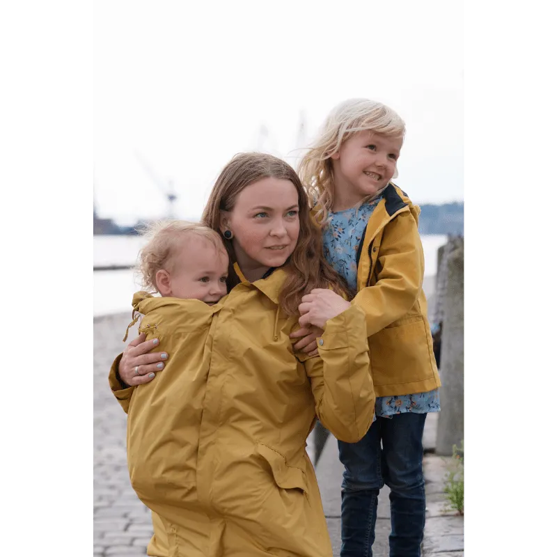 Mamalila Babywearing Raincoat Dublin Yellow