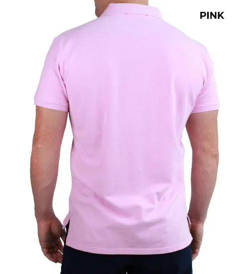 MENS - RINGERS WESTERN POLO - PINK