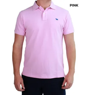 MENS - RINGERS WESTERN POLO - PINK