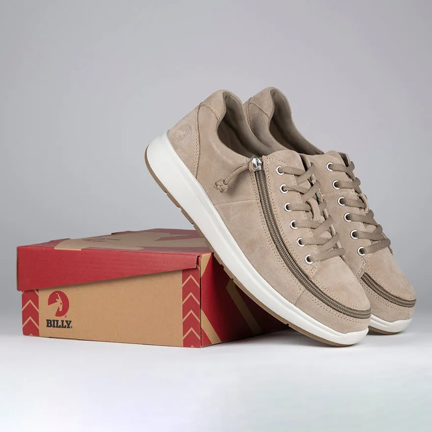 Men's Tan Suede BILLY Comfort Lows