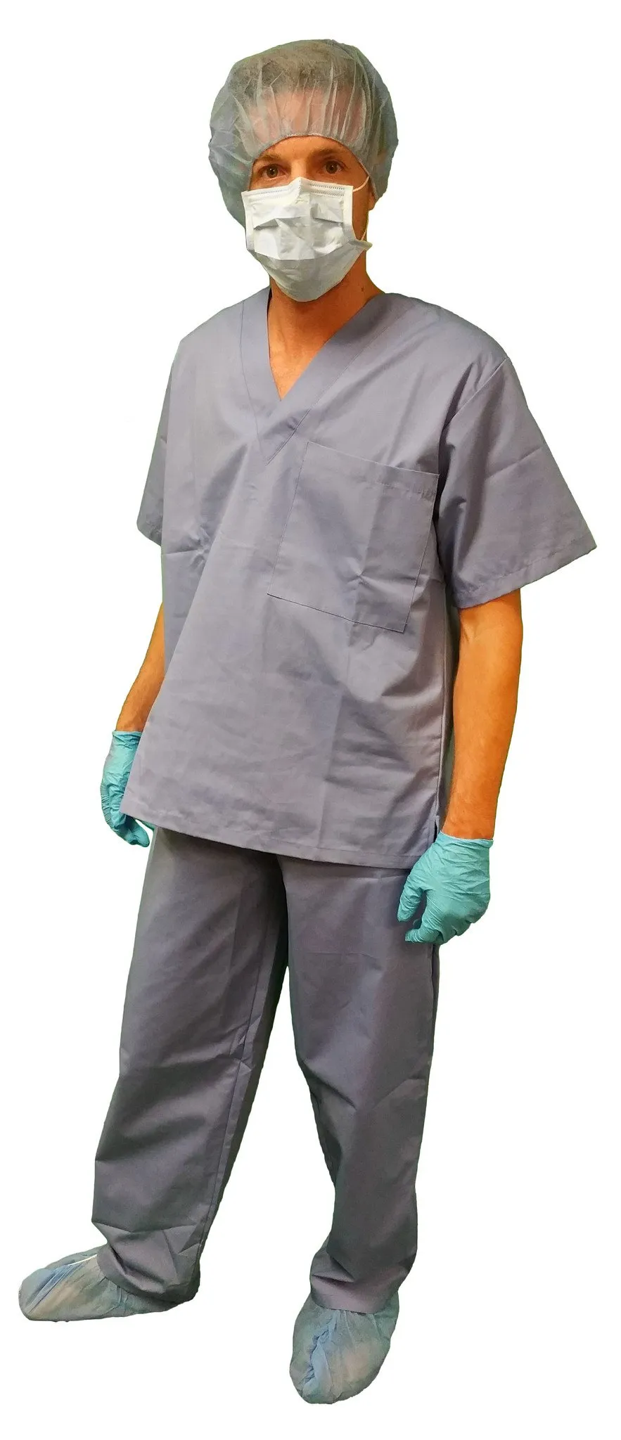 MTR Scrub Top - V-Neck Unisex